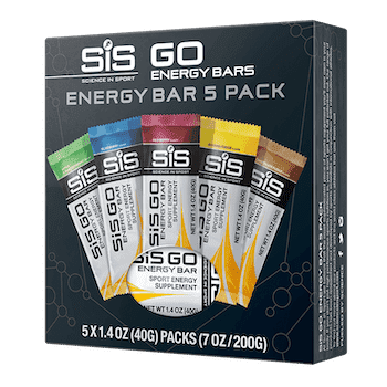 Набор из 5 углеводных батончиков разных вкусов: яблоко, ягоды, шоколад